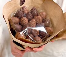 Букет клубники в шоколаде Dark