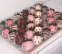 Клубника в шоколаде набор Hearts