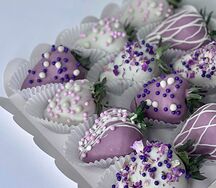 Клубника в шоколаде набор Purple