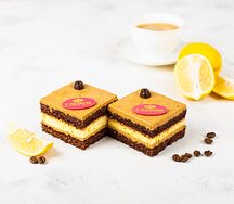 Кофейное пирожные-дуэт