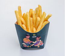 картофель фри .