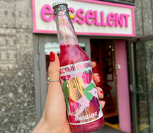 Лимонад розовый