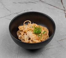 Лингвини с курицей