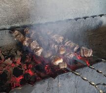 Шашлык из говяжьей вырезки