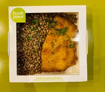 Шницели из индейки с гречей