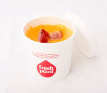 Тыквенный суп с беконом