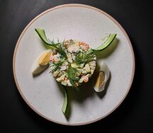 Салат Оливье с курицей