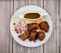 Шашлык из бараньей мякоти