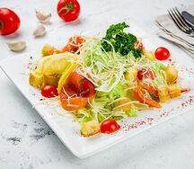 Цезарь с семгой