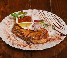 Корейка свиная на кости