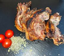 Стейк из каре ягненка