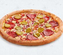 Пицца Мясной праздник Сырный Борт D23