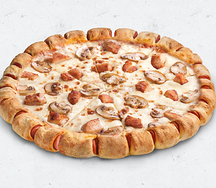 Пицца Курица с грибами Хот-Дог Борт D36