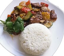 Бо Лук Лак с рисом