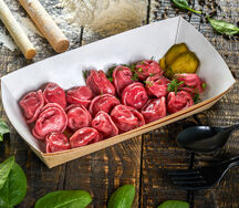 Пельмени с бараниной и кинзой
