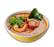 Том ям c мидиями и морепродуктами