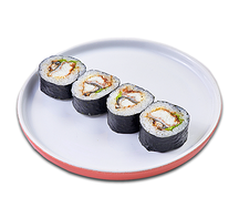 Маки с угрем