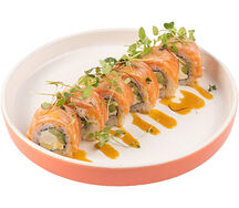 Горгонзола лосось карамель