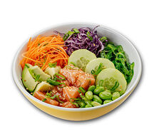 Поке с лососем