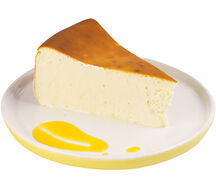 Чизкейк с соусом маракуйя