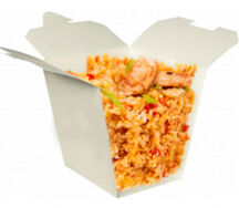 Рис со свининой и овощами