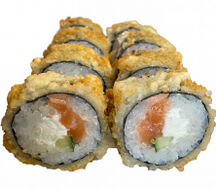 Сливочный лосось темпура 8 шт