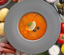 Солянка мясная по-домашнему