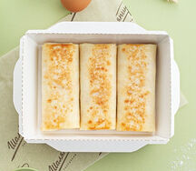 Блины с творогом