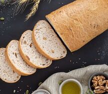 Хлеб с грецким орехом