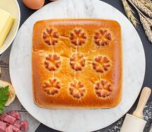 Пирог закрытый с мясом