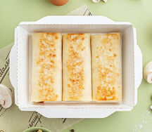 Блины с грибным жюльеном