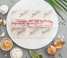 Сало соленое с мясной прослойкой 