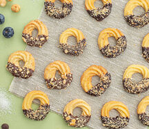 Печенье Колечко с фундуком