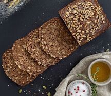 Хлеб с семенами подсолнечника