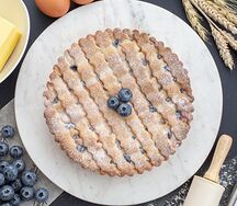 Тарт с черничной начинкой