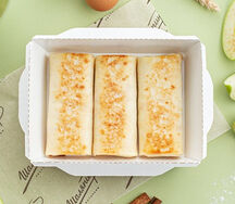 Блины с яблоком