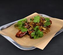 Острая курица в глазури