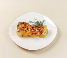 Картофель с сыром 