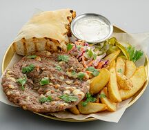 Гурманская плескавица из говядины и свинины