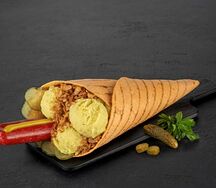 Рулле с колбаской чоризо