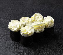 Ролл с сыром и лососем