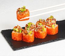 Ролл Тартар с лососем