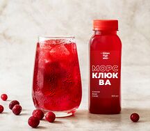 Морс из клюквы