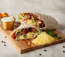 Шаурма с сыром моцарелла
