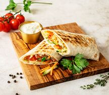 Шаурма вегетарианская