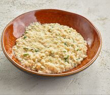 Ризотто с трюфелем и вешенками