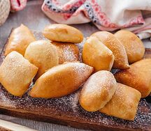 Пирожок с грибами