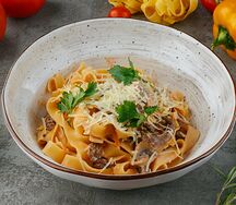 Паста с грибами