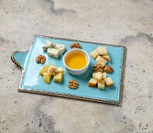 Доска с итальянскими сырами