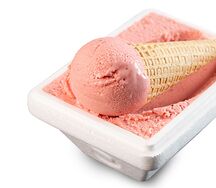 Джелато Сливочная клубника